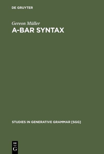 Produktbild: A-bar Syntax