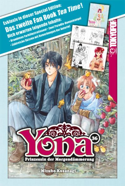 Yona - Prinzessin der Morgendämmerung 36 - Special Edition, Taschenbuch von Mizuho Kusanagi, Tokyopop GmbH, 9783842082755