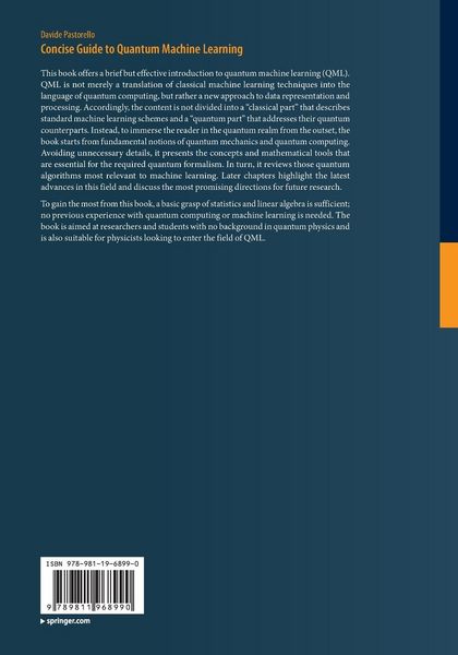 Produktbild: Concise Guide to Quantum Machine Learning