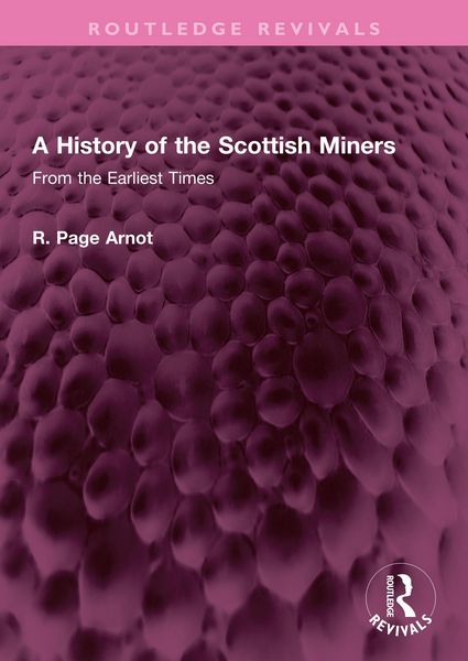 Produktbild: A History of the Scottish Miners