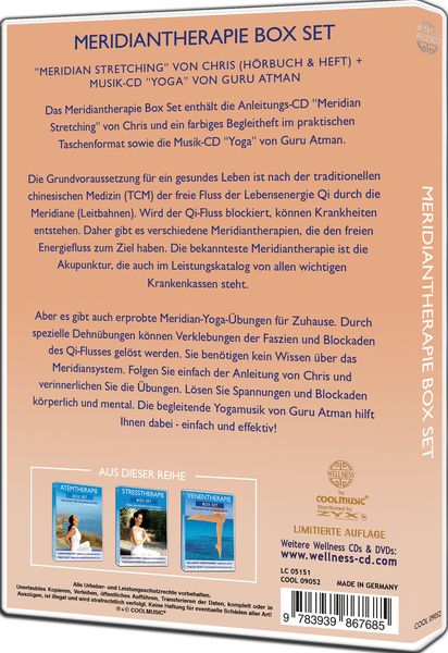 Produktbild: Meridiantherapie Box Set: Meridian Yoga &Uuml;bungen