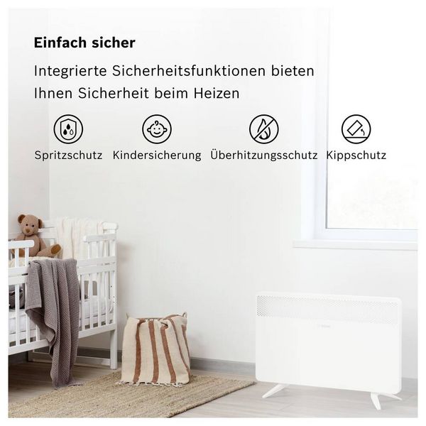 Produktbild: Bosch Home Comfort 7738345646 HC4000-20 Konvektor 2000W Wei&szlig;