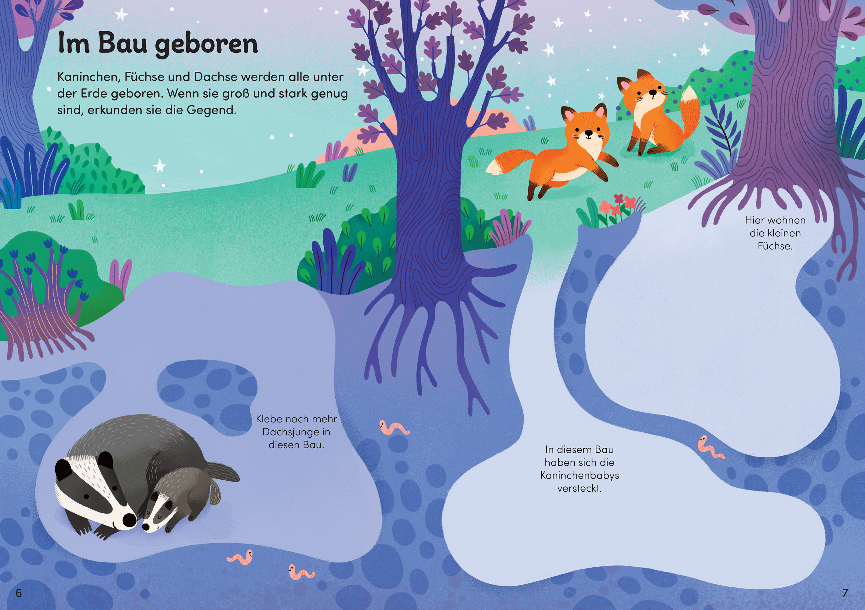 Produktbild: Mein Immer-wieder-Stickerbuch: Tierkinder