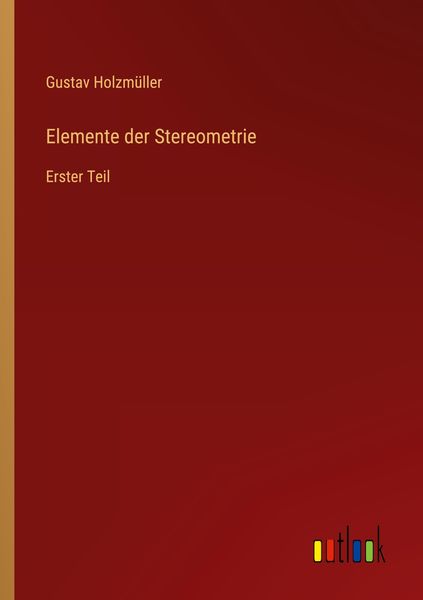Produktbild: Elemente der Stereometrie