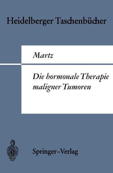 Produktbild: Die hormonale Therapie maligner Tumoren
