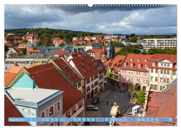 Produktbild: Residenzstadt Gotha - Reise durch das sch&ouml;ne Th&uuml;ringen (hochwertiger Premium Wandkalender 2026 DIN A2 quer), Kunstdruck in Hochglanz