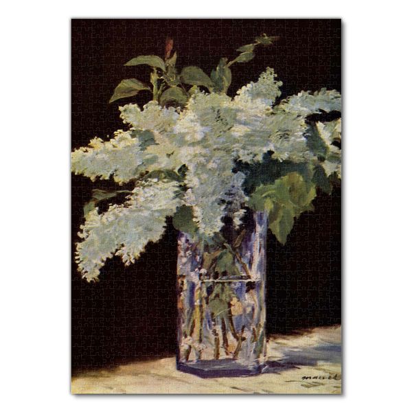 Produktbild: Lais Puzzle Edouard Manet - Stilleben, Fliederstrau&szlig; 1000 Teile
