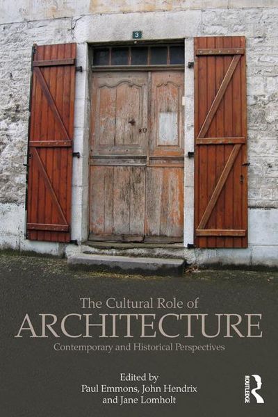 Produktbild: The Cultural Role of Architecture