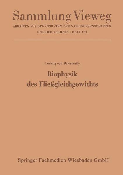 Produktbild: Biophysik des Flie&szlig;gleichgewichts
