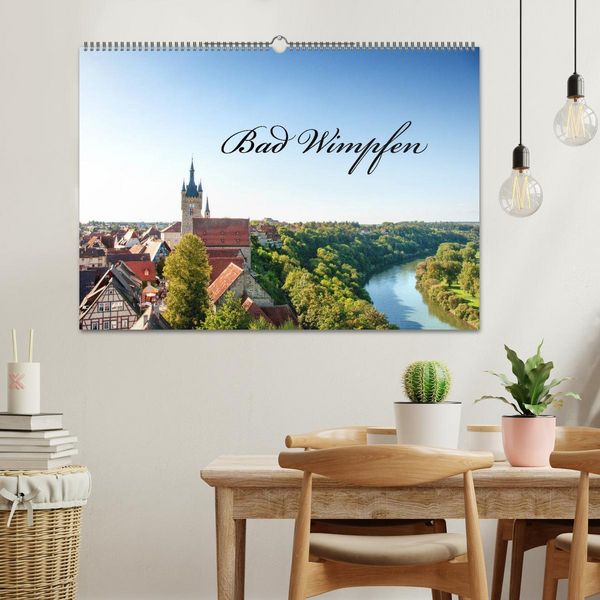 Produktbild: Bad Wimpfen. (Wandkalender 2026 DIN A2 quer), CALVENDO Monatskalender