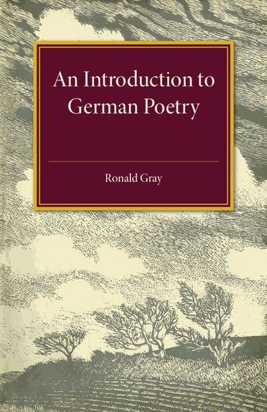 Produktbild: An Introduction to German Poetry