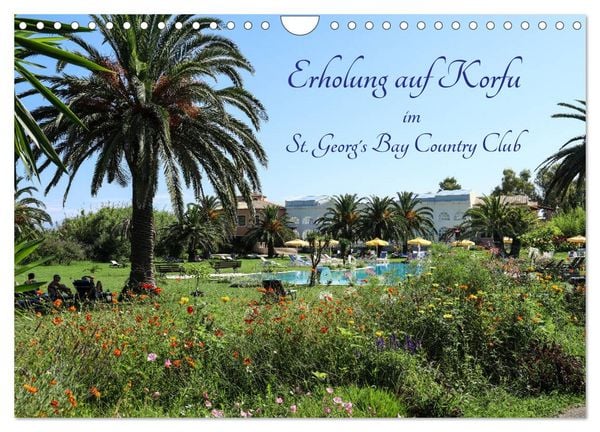 Produktbild: Erholung auf Korfu im St. Georg's Bay Country Club (Wandkalender 2026 DIN A4 quer), CALVENDO Monatskalender