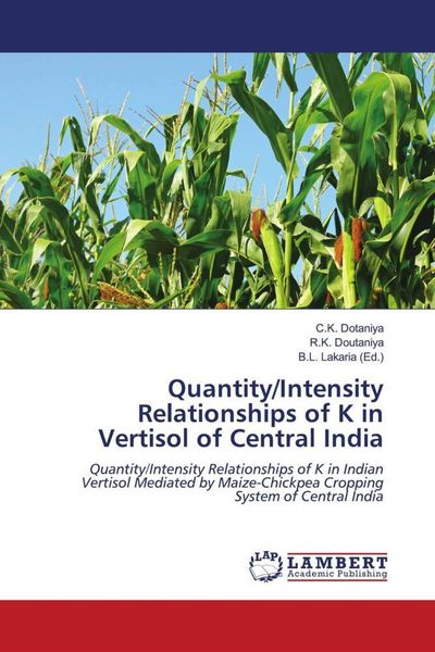 Produktbild: Quantity/Intensity Relationships of K in Vertisol of Central India