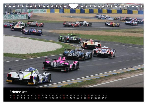 Produktbild: 24 Stunden in Le Mans (Wandkalender 2025 DIN A4 quer), CALVENDO Monatskalender