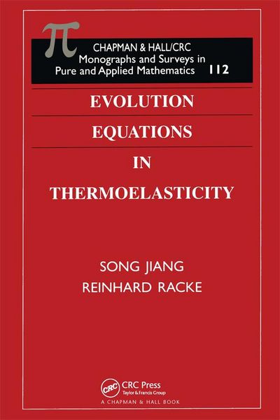Produktbild: Evolution Equations in Thermoelasticity