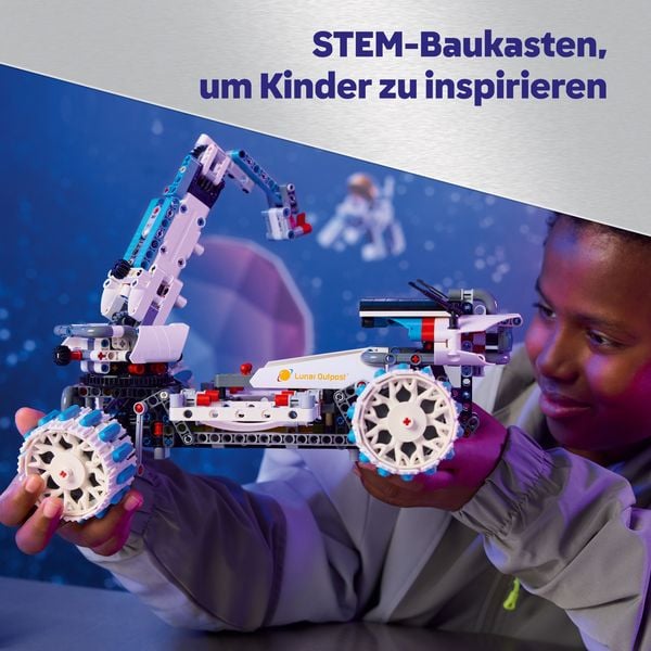 Produktbild: LEGO Technic Lunar Outpost Mondrover-Raumfahrzeug 42211, Spielzeug