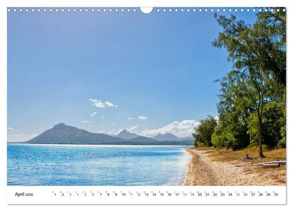 Produktbild: Inselparadies Mauritius (Wandkalender 2026 DIN A3 quer), CALVENDO Monatskalender