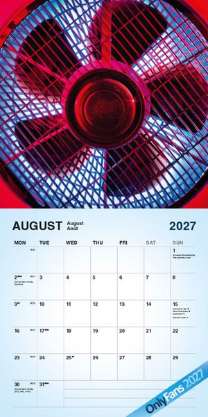 Produktbild: Only Fans Kalender 2027 - Scherzartikel Version