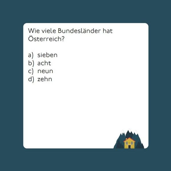 Produktbild: Das &Ouml;sterreich-Quiz (Neuauflage)