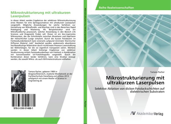 Produktbild: Mikrostrukturierung mit ultrakurzen Laserpulsen