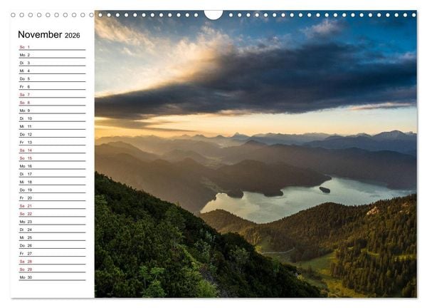 Produktbild: Atemberaubende Alpenwelt (Wandkalender 2026 DIN A3 quer), CALVENDO Monatskalender