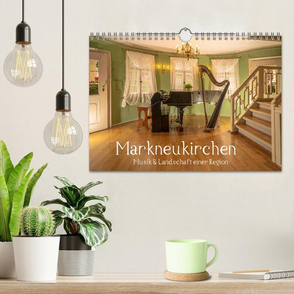Produktbild: Markneukirchen - Musik & Landschaft einer Region (Wandkalender 2026 DIN A4 quer), CALVENDO Monatskalender