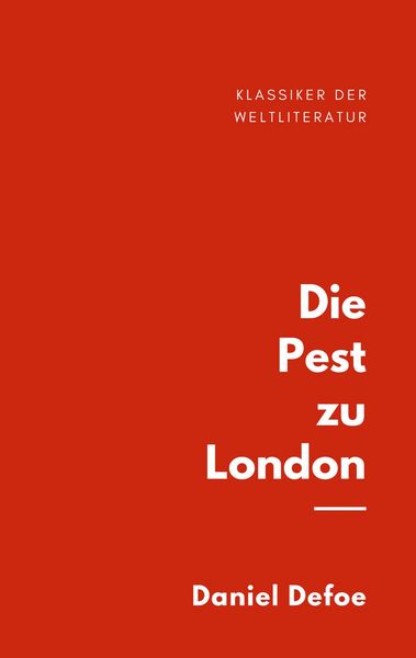Produktbild: Die Pest zu London