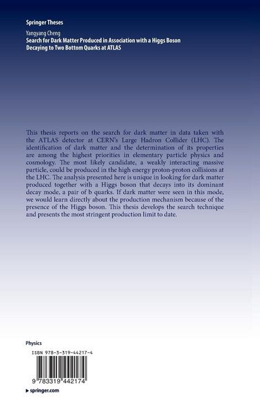 Produktbild: Search for Dark Matter Produced in Association with a Higgs Boson Decaying to Two Bottom Quarks at ATLAS