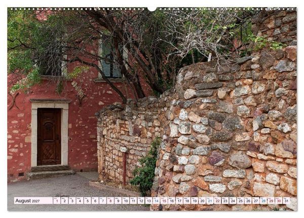Produktbild: Provence. A journey through the villages of the French Provence (High Quality Premium Wall Calendar 2027 DIN A2 landscape),CALVENDO 12 Month Wall Calendar