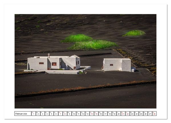 Produktbild: Lanzarote - Naturwunder im Atlantik (Wandkalender 2026 DIN A2 quer), CALVENDO Monatskalender