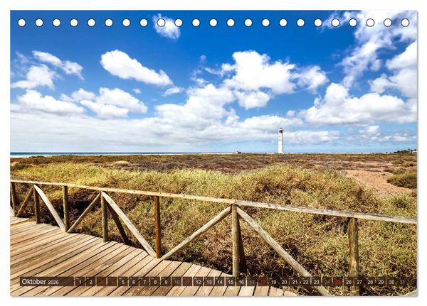 Produktbild: FUERTEVENTURA Paradiesische Impressionen der Insel (Tischkalender 2026 DIN A5 quer), CALVENDO Monatskalender