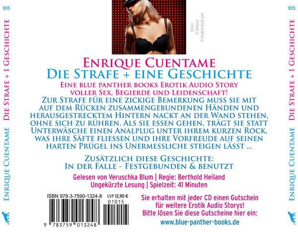 Produktbild: Die Strafe | Erotik Audio Story | Erotisches H&ouml;rbuch Audio-CD