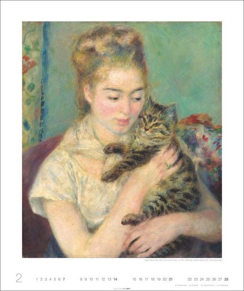 Produktbild: Katzen in der Kunst Edition Kalender 2027