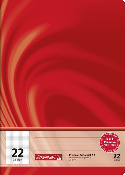 Produktbild: Brunnen SchulheftA4 Vivendi Lin 22 32Bl