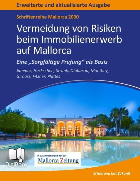 Produktbild: Mallorca 2030 - Vermeidung von Risiken beim Immobilienerwerb auf Mallorca