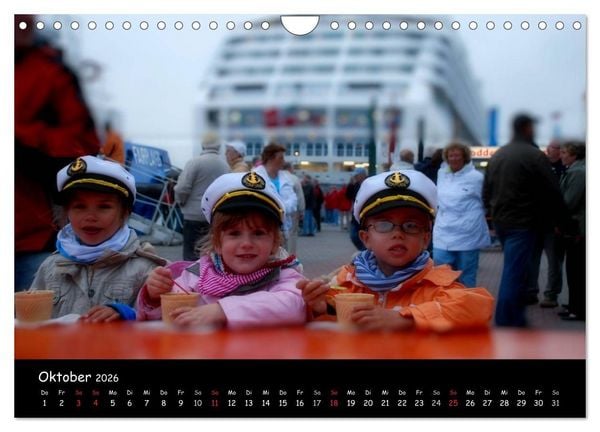Produktbild: Kreuzfahrt erleben (Wandkalender 2026 DIN A4 quer), CALVENDO Monatskalender