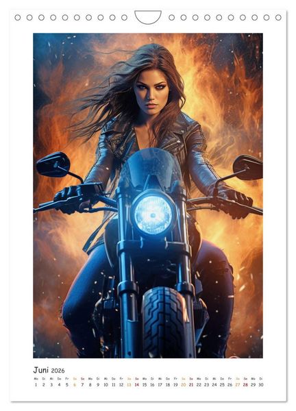 Produktbild: Coole Ladys (Wandkalender 2026 DIN A4 hoch), CALVENDO Monatskalender