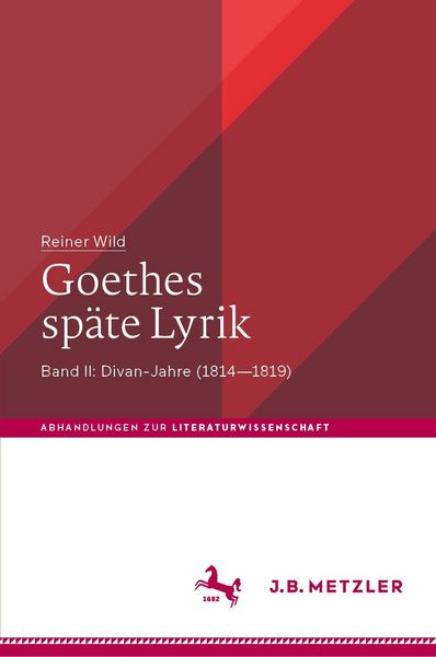 Produktbild: Goethes sp&auml;te Lyrik