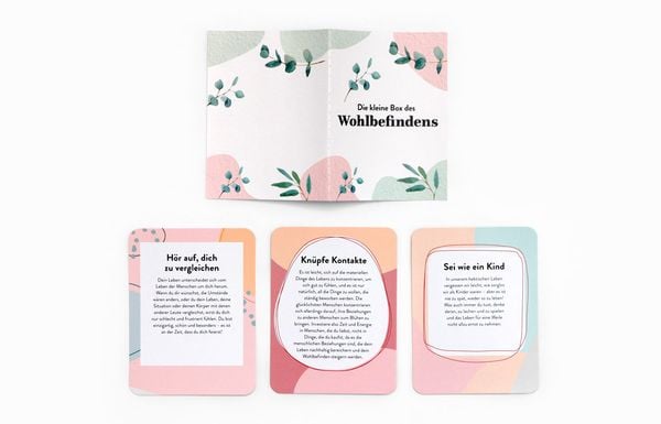 Produktbild: Die kleine Box des Wohlbefindens