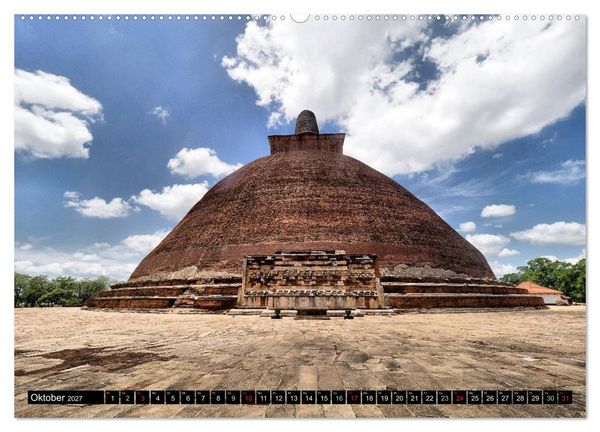 Produktbild: Sri Lanka - Highlights (Wandkalender 2027 DIN A2 quer), CALVENDO Monatskalender