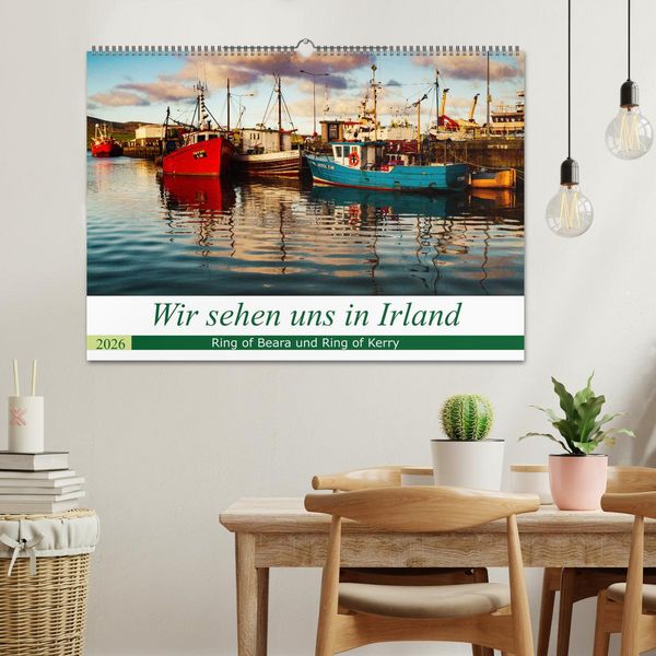 Produktbild: Wir sehen uns in Irland - Ring of Beara und Ring of Kerry (Wandkalender 2026 DIN A2 quer), CALVENDO Monatskalender