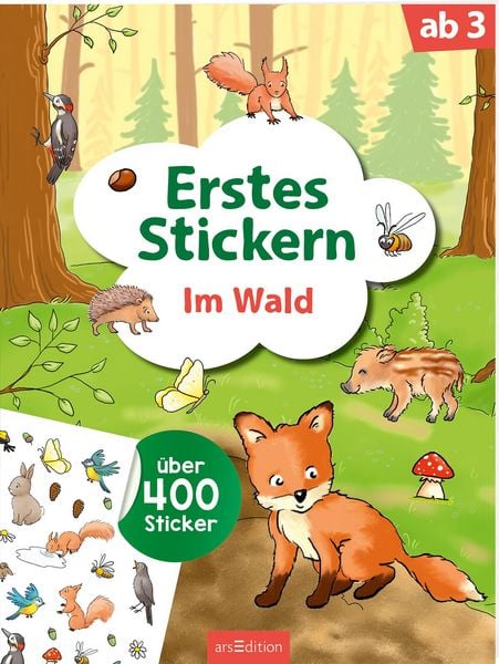 Produktbild: Erstes Stickern &ndash; Im Wald