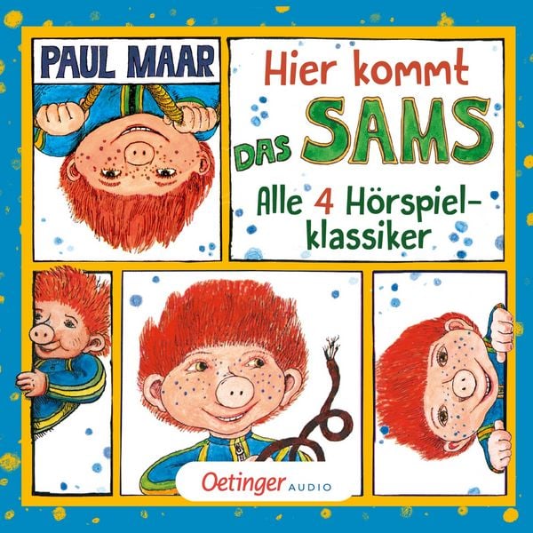 Produktbild: Hier kommt das Sams. Alle 4 H&ouml;rspiel-Klassiker