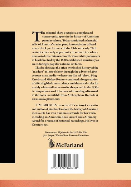 Produktbild: The Blackface Minstrel Show in Mass Media