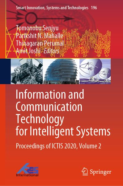 Produktbild: Information and Communication Technology for Intelligent Systems