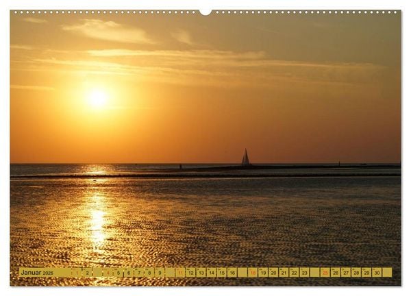 Produktbild: Norderney - von barfu&szlig; bis Lackschuh (hochwertiger Premium Wandkalender 2026 DIN A2 quer), Kunstdruck in Hochglanz