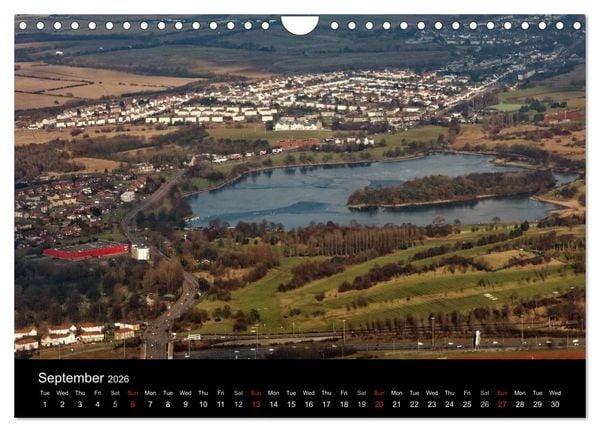 Produktbild: Glasgow from the Air (Wall Calendar 2026 DIN A4 landscape), CALVENDO 12 Month Wall Calendar