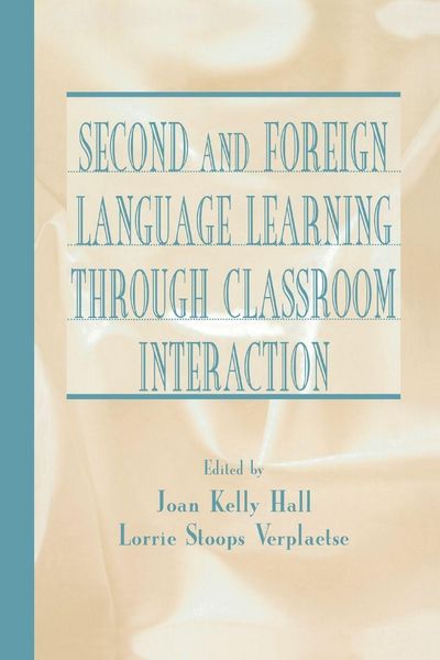 Produktbild: Second and Foreign Language Learning Through Classroom Interaction