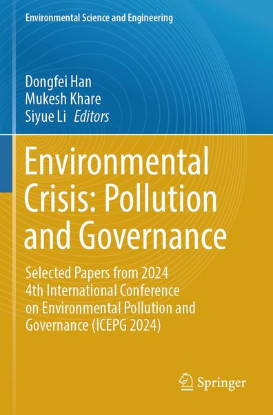 Produktbild: Environmental Crisis: Pollution and Governance