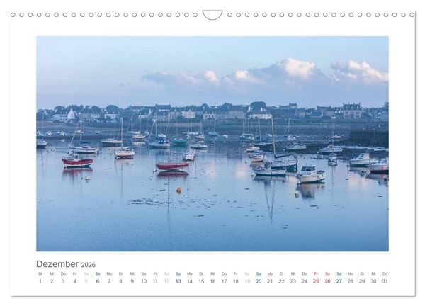 Produktbild: Bretagne - Zauber der C&ocirc;te de Granit Rose (Wandkalender 2026 DIN A3 quer), CALVENDO Monatskalender